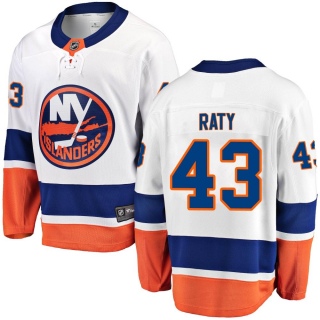 Men's Aatu Raty New York Islanders Fanatics Branded Away Jersey - Breakaway White