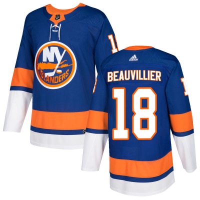 Men's Anthony Beauvillier New York Islanders Adidas Home Jersey - Authentic Royal