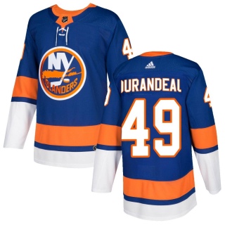 Men's Arnaud Durandeau New York Islanders Adidas Home Jersey - Authentic Royal