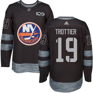 Men's Bryan Trottier New York Islanders Adidas 1917- 100th Anniversary Jersey - Authentic Black