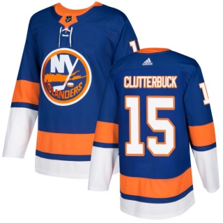 Men's Cal Clutterbuck New York Islanders Adidas Jersey - Authentic Royal