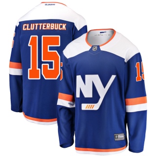 Men's Cal Clutterbuck New York Islanders Fanatics Branded Alternate Jersey - Breakaway Blue