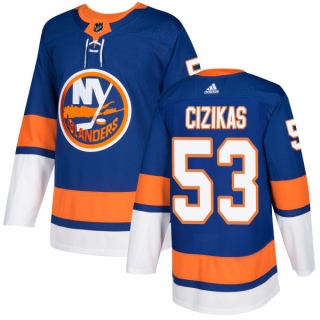 Men's Casey Cizikas New York Islanders Adidas Jersey - Authentic Royal