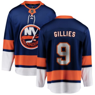 Men's Clark Gillies New York Islanders Fanatics Branded Home Jersey - Breakaway Blue