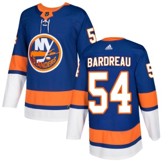 Men's Cole Bardreau New York Islanders Adidas Home Jersey - Authentic Royal