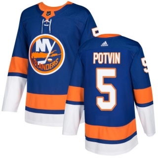 Men's Denis Potvin New York Islanders Adidas Jersey - Authentic Royal