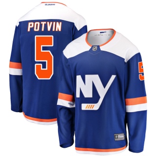 Men's Denis Potvin New York Islanders Fanatics Branded Alternate Jersey - Breakaway Blue