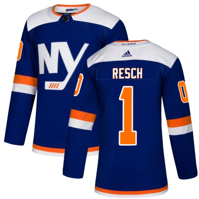 Men's Glenn Resch New York Islanders Adidas Alternate Jersey - Authentic Blue