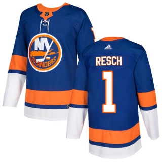 Men's Glenn Resch New York Islanders Adidas Home Jersey - Authentic Royal