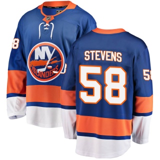 Men's John Stevens New York Islanders Fanatics Branded Home Jersey - Breakaway Blue