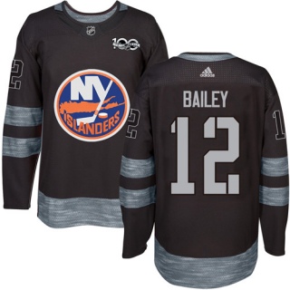 Men's Josh Bailey New York Islanders Adidas 1917- 100th Anniversary Jersey - Authentic Black