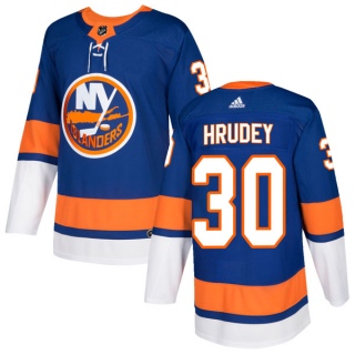 Men's Kelly Hrudey New York Islanders Adidas Home Jersey - Authentic Royal