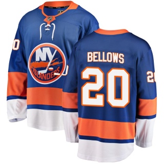 Men's Kieffer Bellows New York Islanders Fanatics Branded Home Jersey - Breakaway Blue