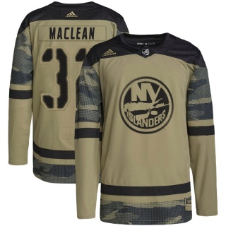 Men's Kyle Maclean New York Islanders Adidas Kyle MacLean Military Appreciation Practice Jersey - Authentic Camo