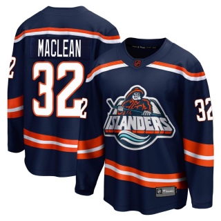 Men's Kyle Maclean New York Islanders Fanatics Branded Kyle MacLean Special Edition 2.0 Jersey - Breakaway Navy