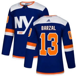 Men's Mathew Barzal New York Islanders Adidas Alternate Jersey - Authentic Blue