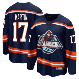 Men's Matt Martin New York Islanders Fanatics Branded Special Edition 2.0 Jersey - Breakaway Navy