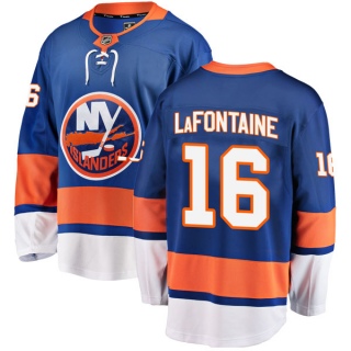 Men's Pat LaFontaine New York Islanders Fanatics Branded Home Jersey - Breakaway Blue