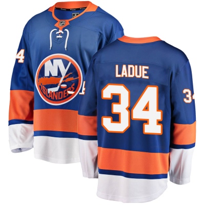 Men's Paul LaDue New York Islanders Fanatics Branded Home Jersey - Breakaway Blue