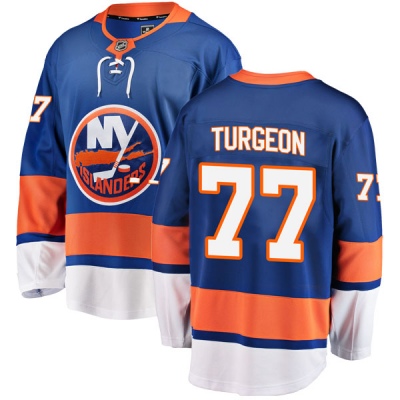 Men's Pierre Turgeon New York Islanders Fanatics Branded Home Jersey - Breakaway Blue
