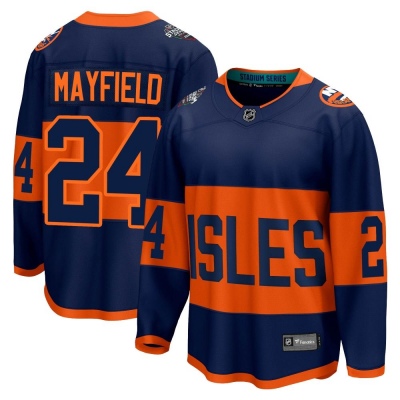 Men's Scott Mayfield New York Islanders Fanatics Branded 2024 Stadium Series Jersey - Breakaway Navy