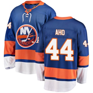 Men's Sebastian Aho New York Islanders Fanatics Branded Home Jersey - Breakaway Blue