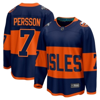Men's Stefan Persson New York Islanders Fanatics Branded 2024 Stadium Series Jersey - Breakaway Navy