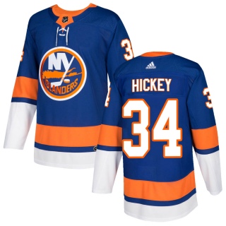 Men's Thomas Hickey New York Islanders Adidas Home Jersey - Authentic Royal