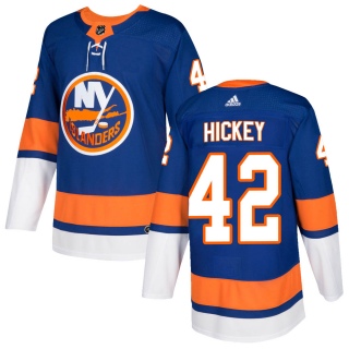 Men's Thomas Hickey New York Islanders Adidas Home Jersey - Authentic Royal