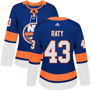 Women's Aatu Raty New York Islanders Adidas Home Jersey - Authentic Royal