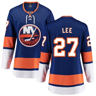 Women's Anders Lee New York Islanders Fanatics Branded Home Jersey - Breakaway Blue