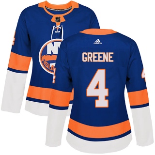 Women's Andy Greene New York Islanders Adidas Home Jersey - Authentic Royal