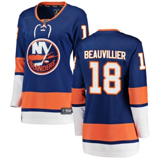 Women's Anthony Beauvillier New York Islanders Fanatics Branded Home Jersey - Breakaway Blue