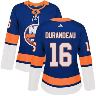 Women's Arnaud Durandeau New York Islanders Adidas Home Jersey - Authentic Royal