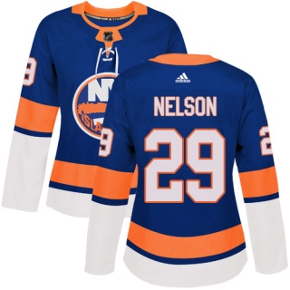 Women's Brock Nelson New York Islanders Adidas Home Jersey - Authentic Royal Blue