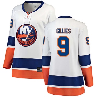 Women's Clark Gillies New York Islanders Fanatics Branded Away Jersey - Breakaway White