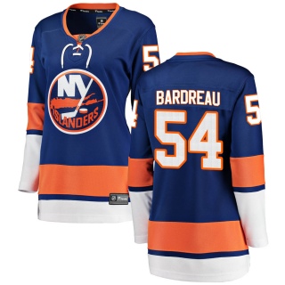 Women's Cole Bardreau New York Islanders Fanatics Branded Home Jersey - Breakaway Blue