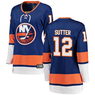 Women's Duane Sutter New York Islanders Fanatics Branded Home Jersey - Breakaway Blue