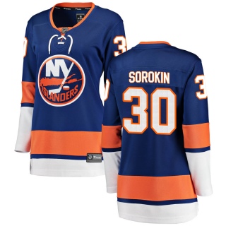 Women's Ilya Sorokin New York Islanders Fanatics Branded Home Jersey - Breakaway Blue