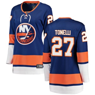 Women's John Tonelli New York Islanders Fanatics Branded Home Jersey - Breakaway Blue