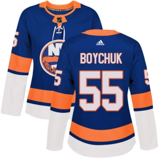 Women's Johnny Boychuk New York Islanders Adidas Home Jersey - Authentic Royal Blue