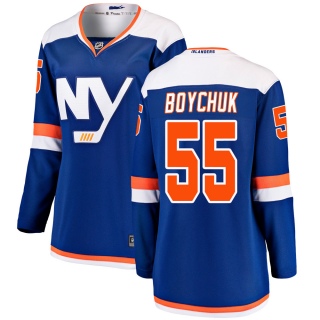 Women's Johnny Boychuk New York Islanders Fanatics Branded Alternate Jersey - Breakaway Blue
