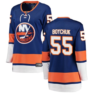 Women's Johnny Boychuk New York Islanders Fanatics Branded Home Jersey - Breakaway Blue