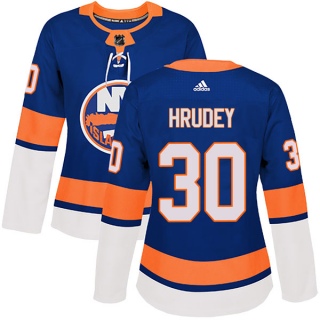 Women's Kelly Hrudey New York Islanders Adidas Home Jersey - Authentic Royal