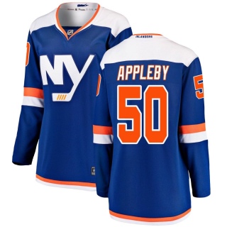 Women's Kenneth Appleby New York Islanders Fanatics Branded Alternate Jersey - Breakaway Blue