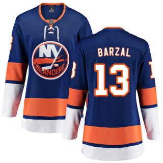 Women's Mathew Barzal New York Islanders Fanatics Branded Home Jersey - Breakaway Blue
