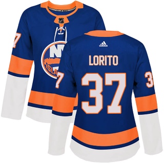 Women's Matt Lorito New York Islanders Adidas Home Jersey - Authentic Royal