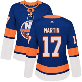 Women's Matt Martin New York Islanders Adidas Home Jersey - Authentic Royal