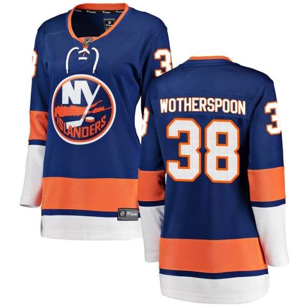 Women's Parker Wotherspoon New York Islanders Fanatics Branded Home Jersey - Breakaway Blue