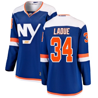 Women's Paul LaDue New York Islanders Fanatics Branded Alternate Jersey - Breakaway Blue